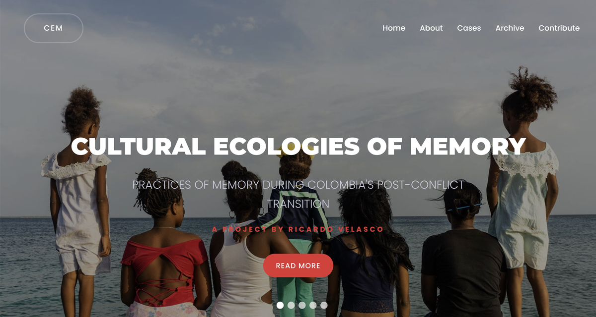Cultural Ecologies Webpage